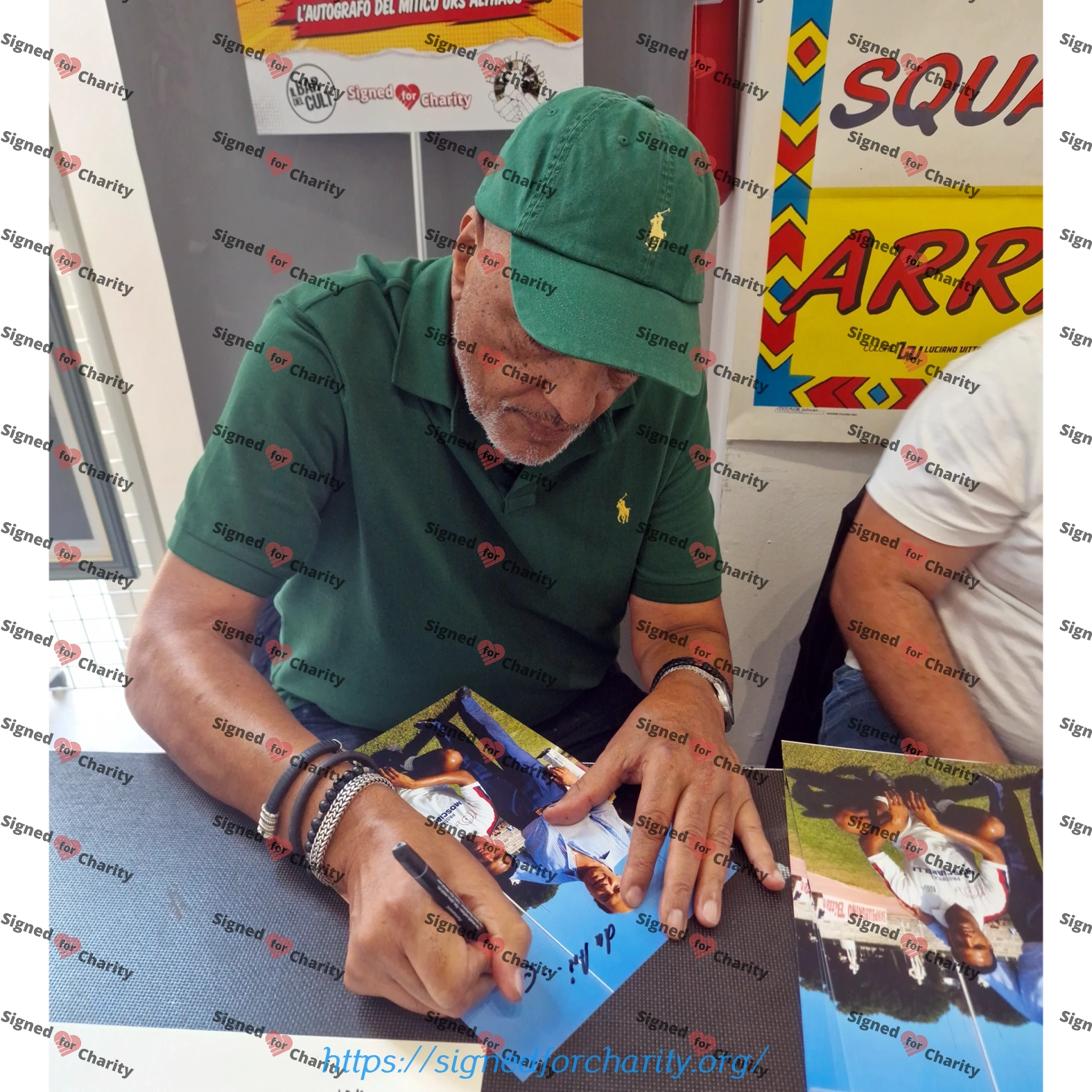 Urs Althaus Hand-Signed Photo Print on Cardstock – Aristoteles – L’Allenatore nel Pallone - Image 3