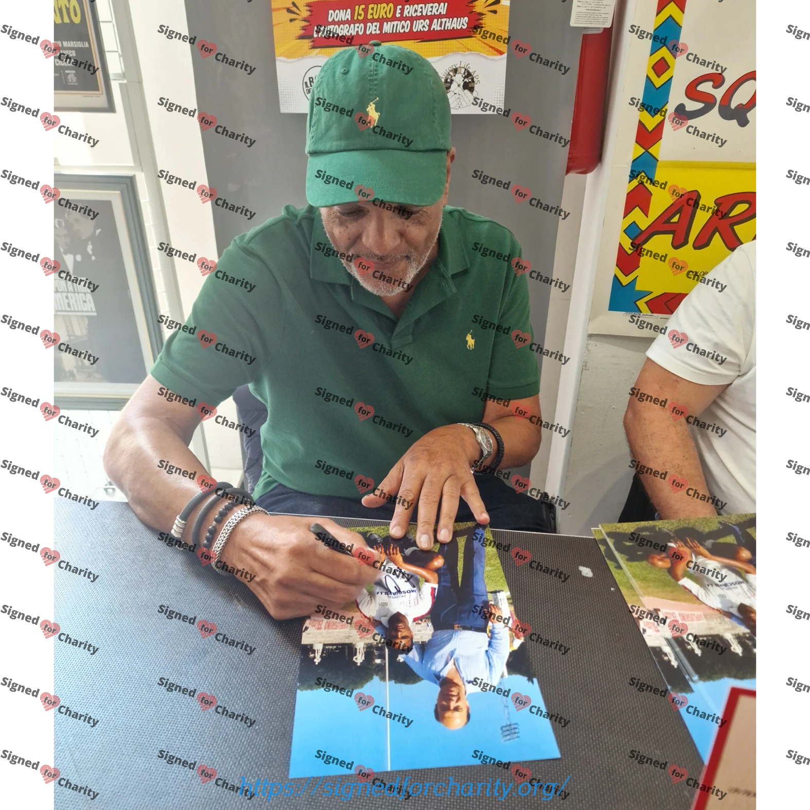 Urs Althaus Hand-Signed Photo Print on Cardstock – Aristoteles – L’Allenatore nel Pallone - Image 3