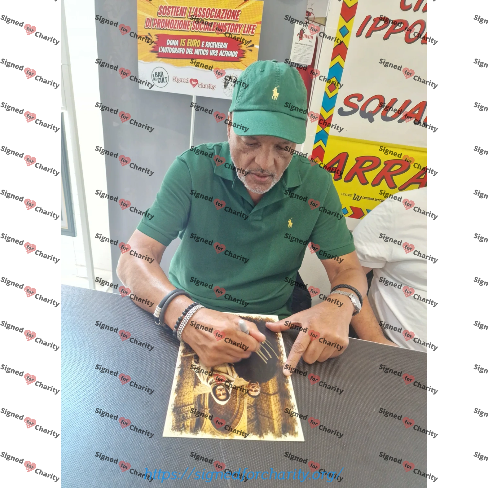 Urs Althaus Hand-Signed Photo Print on Cardstock โ The Name of the Rose โ Sean Connery - Image 2