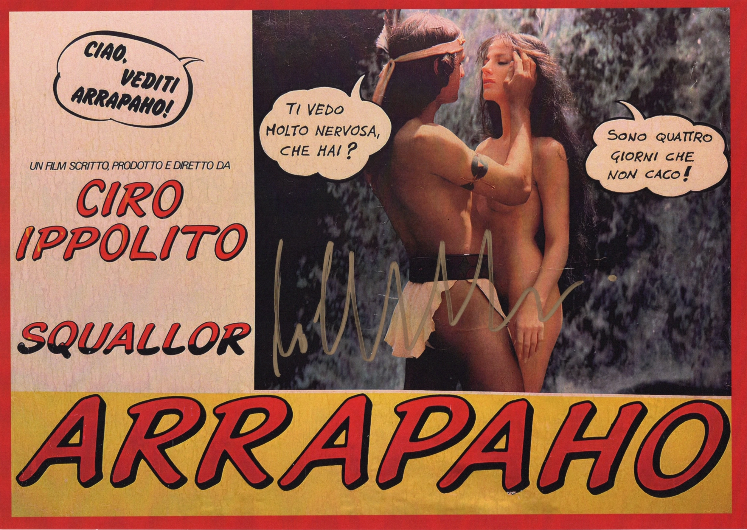 Urs Althaus Hand-Signed Photo Print on Cardstock โ Arrapaho