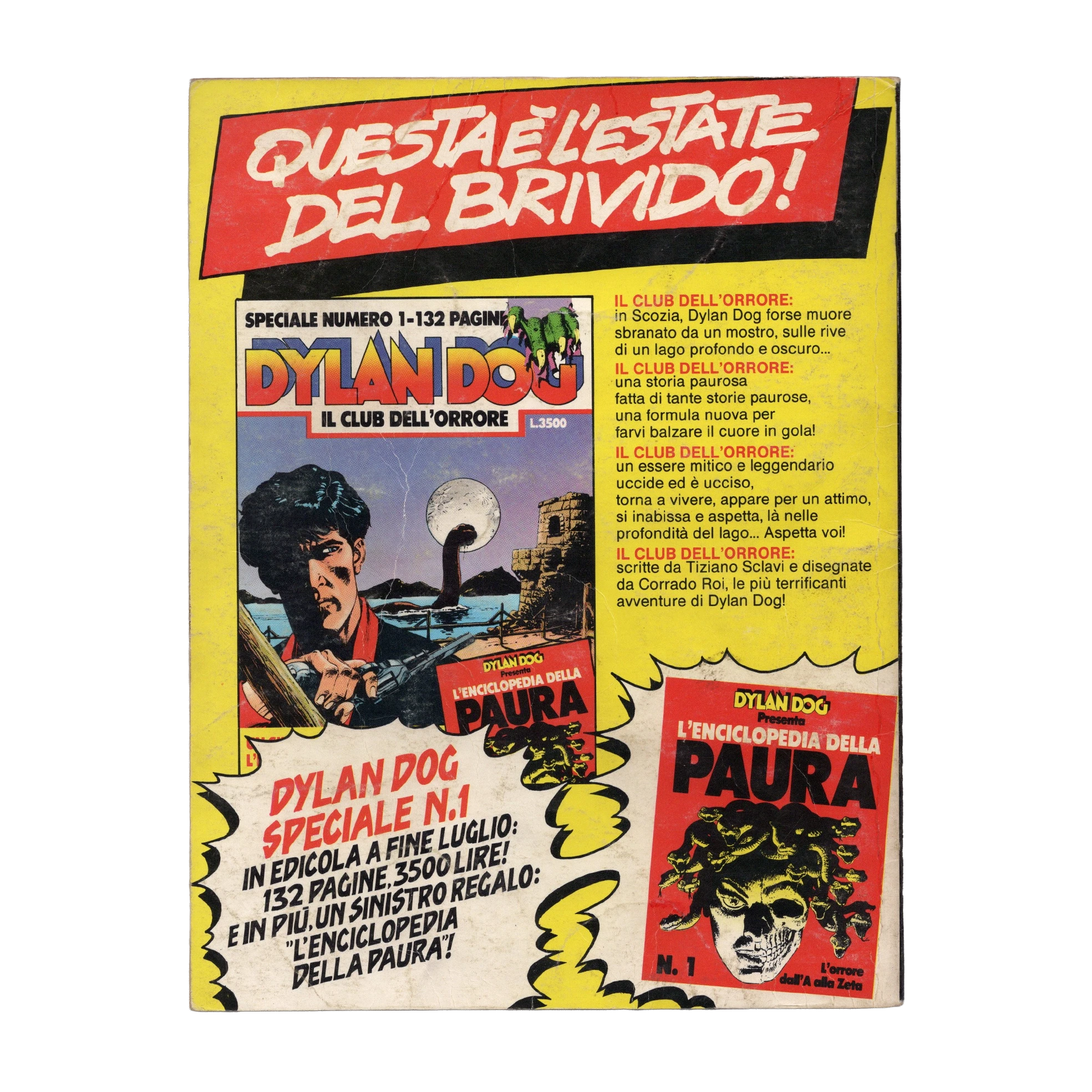 Dylan Dog #10 Attraverso lo Specchio (1987) – Signed by Tiziano Sclavi - Image 3