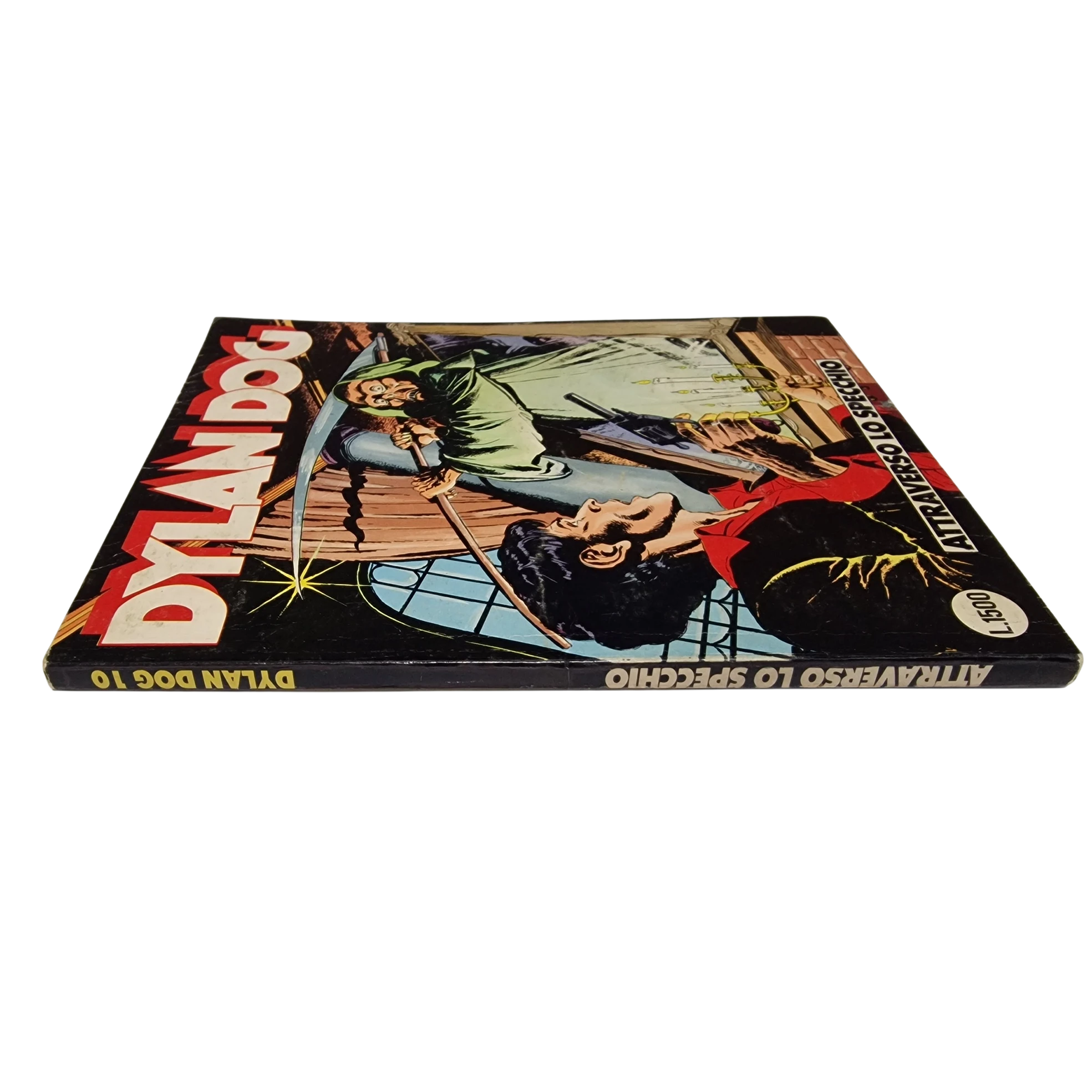 Dylan Dog #10 Attraverso lo Specchio (1987) – Signed by Tiziano Sclavi - Image 4