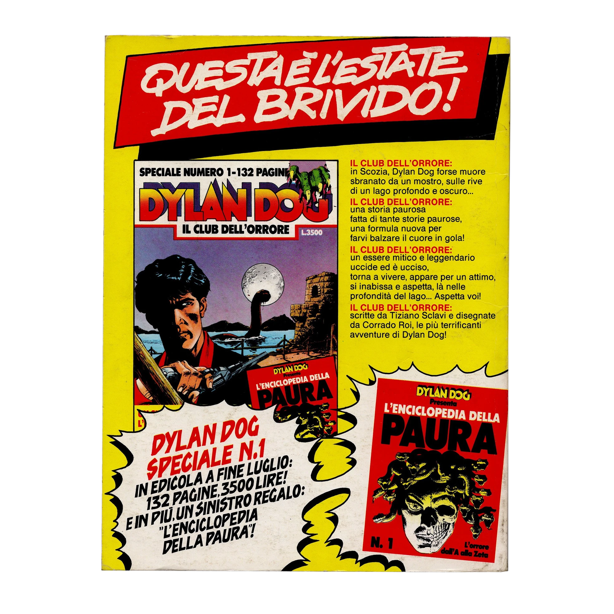 Dylan Dog #10 Attraverso lo Specchio (1987) – Double Signed by Tiziano Sclavi - Image 3