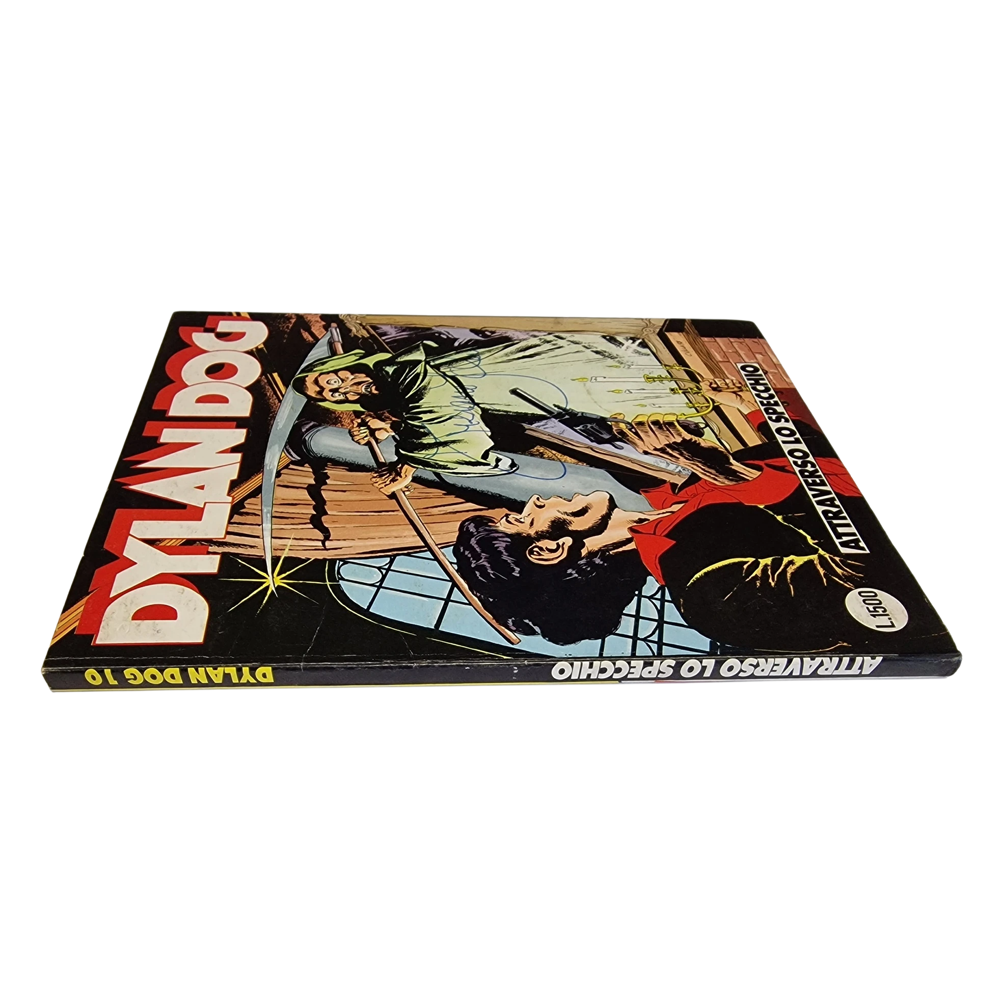 Dylan Dog #10 Attraverso lo Specchio (1987) – Double Signed by Tiziano Sclavi - Image 4