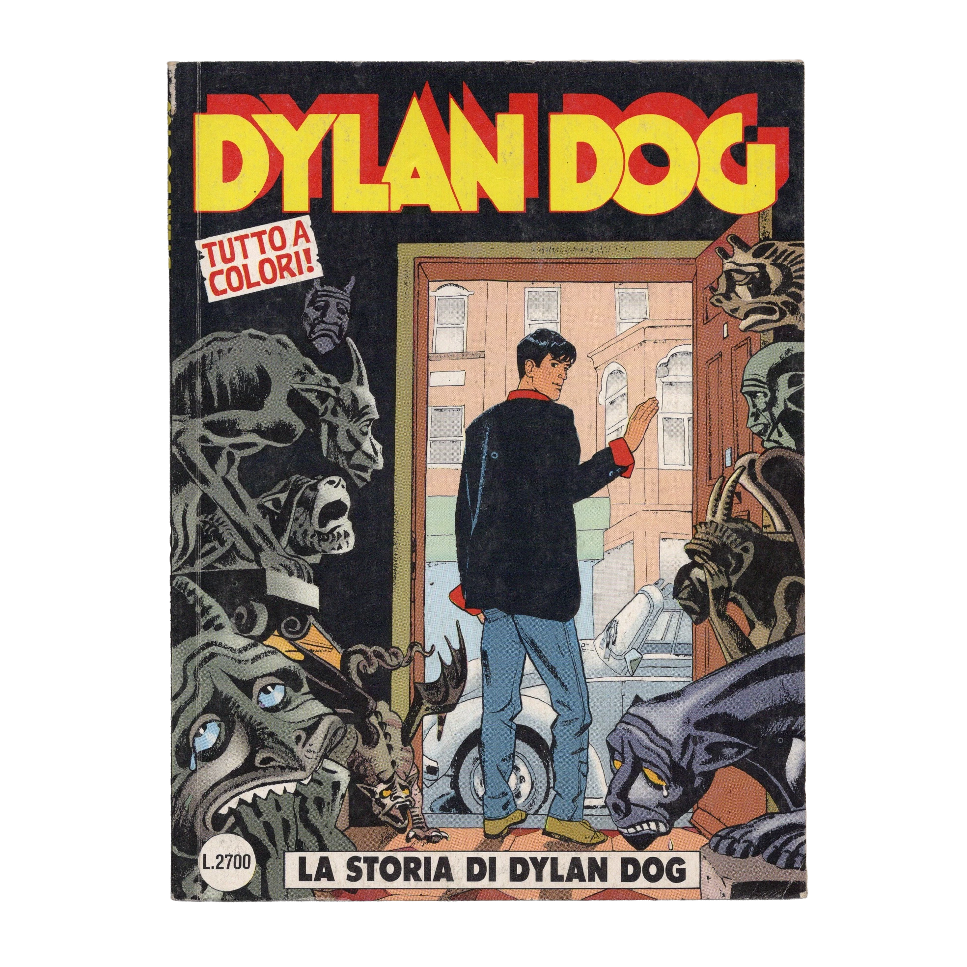 Dylan Dog #100 La Storia di Dylan Dog (1995) – Signed by Tiziano Sclavi