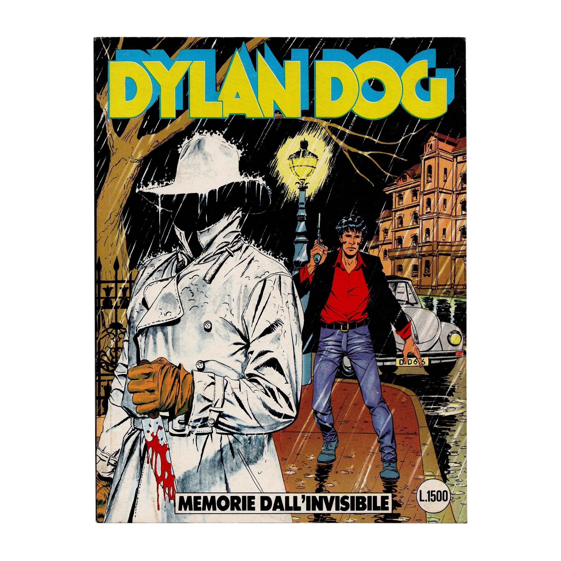 Dylan Dog #19 Memorie dall'Invisibile (1988) – Signed by Tiziano Sclavi