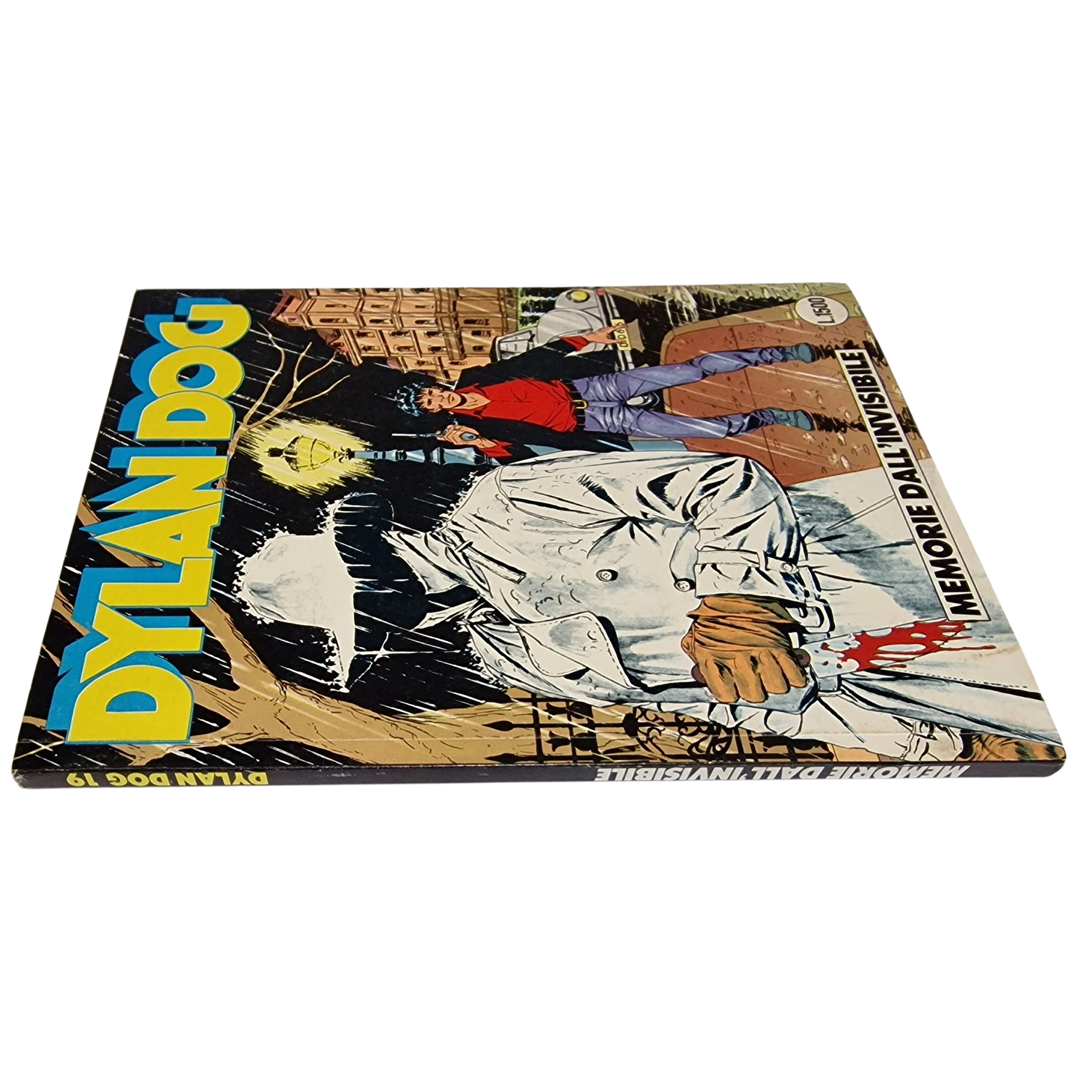 Dylan Dog #19 Memorie dall'Invisibile (1988) – Signed by Tiziano Sclavi - Image 4
