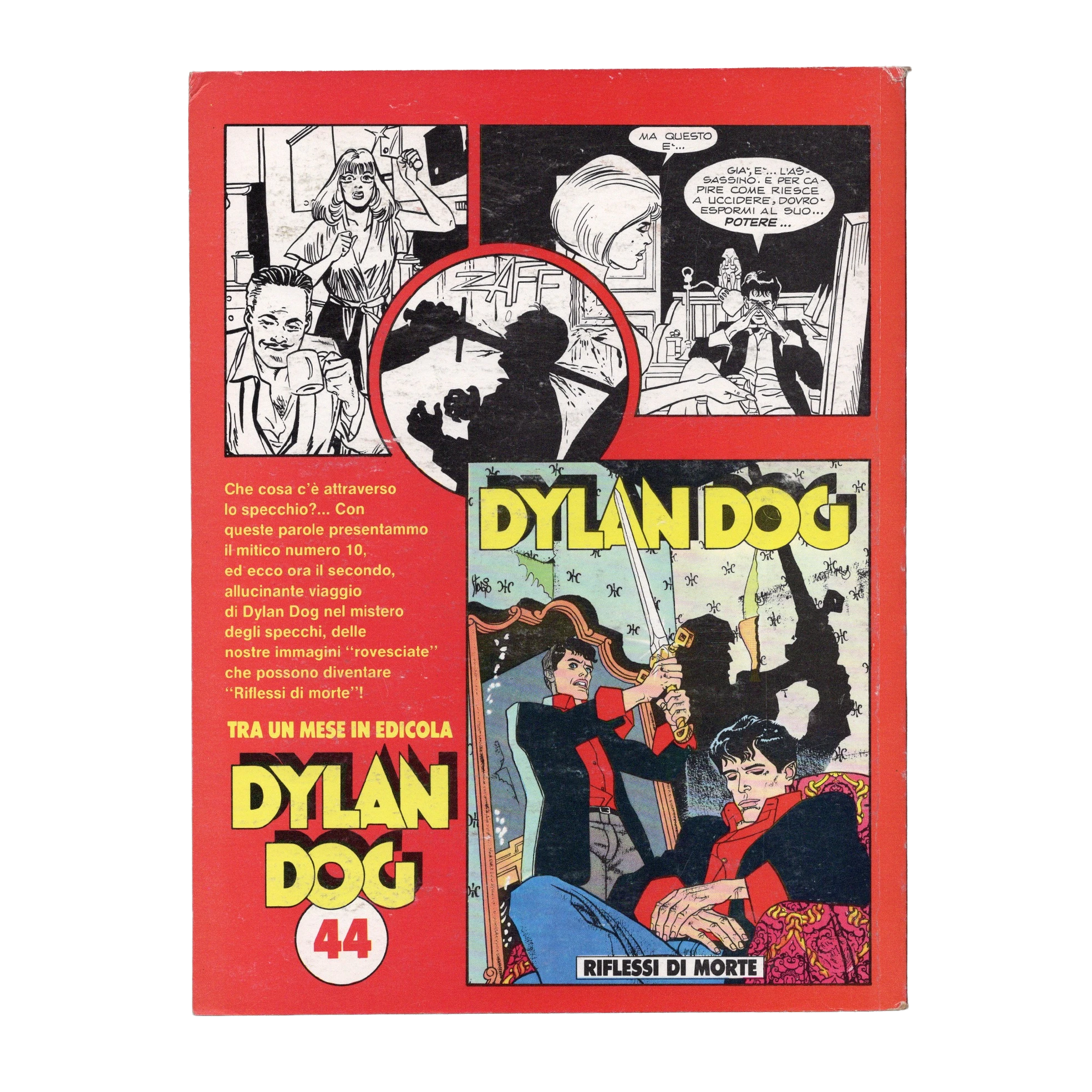Dylan Dog #43 Storia di Nessuno (1990) – Signed by Tiziano Sclavi - Image 3