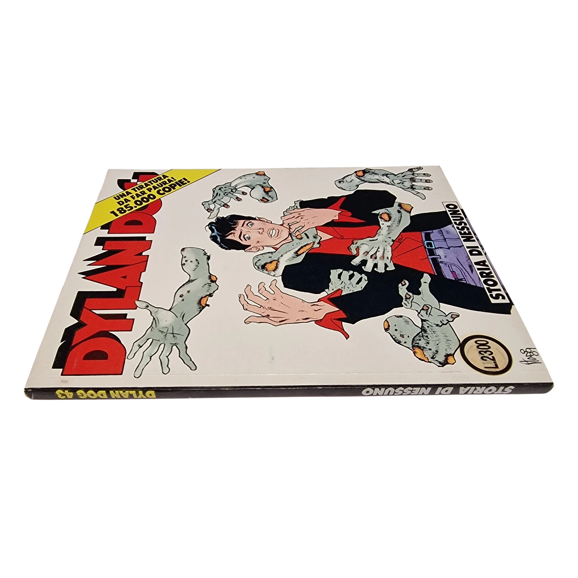 Dylan Dog #43 Storia di Nessuno (1990) – Signed by Tiziano Sclavi - Image 4