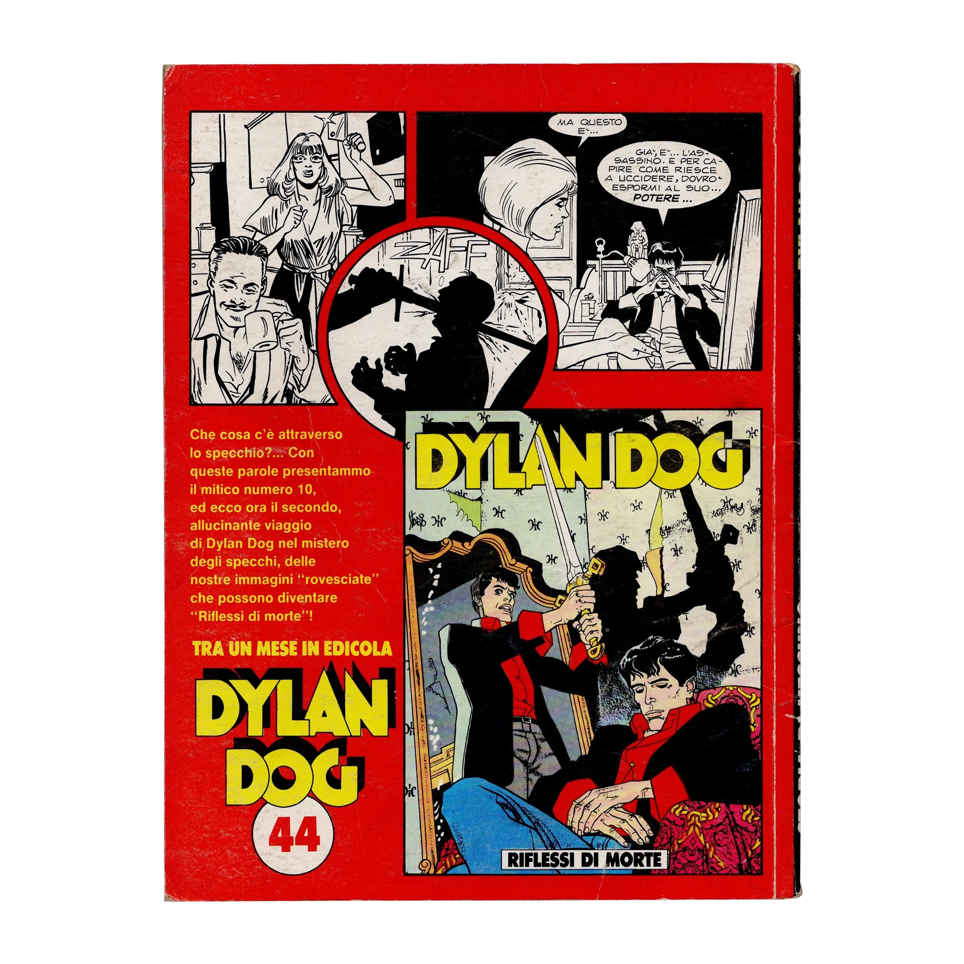 Dylan Dog #43 “Storia di Nessuno” (1990) – Tiziano Sclavi Hand-Signed Original Comic - Image 3