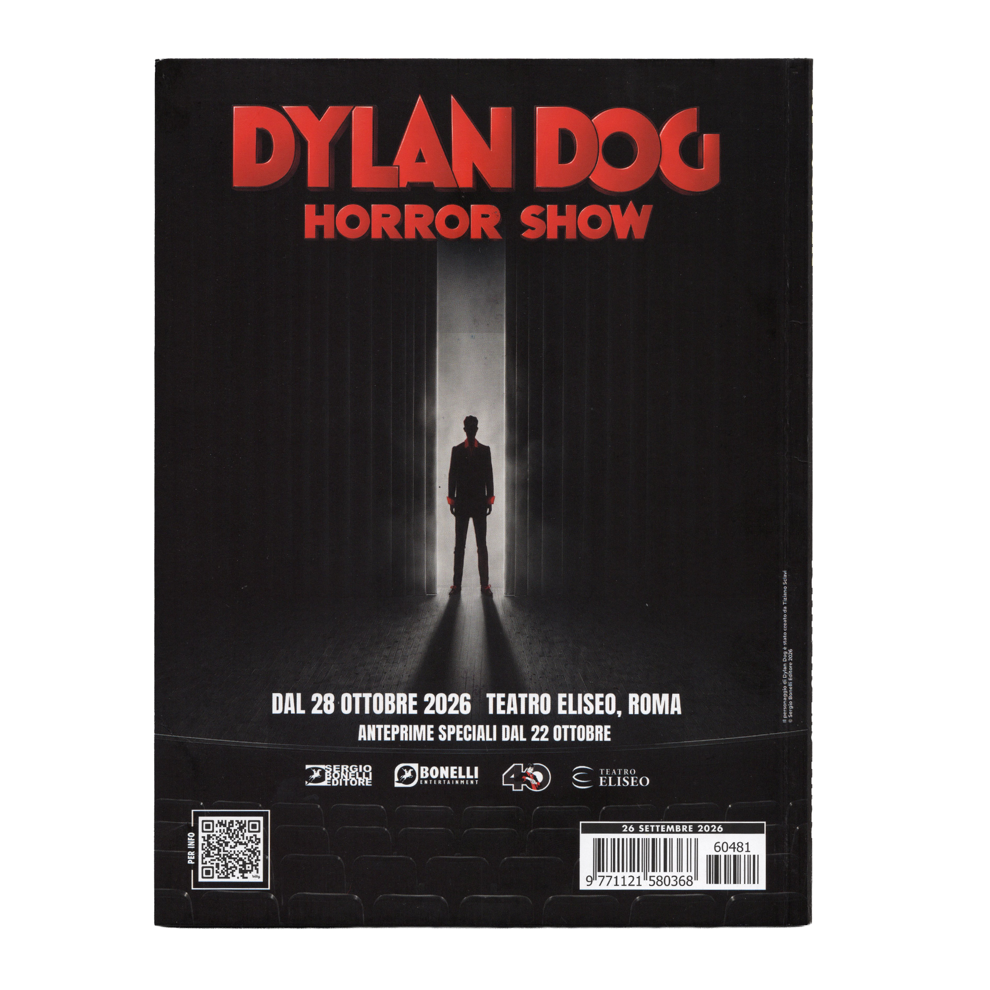 Dylan Dog #481 “Prima che sia l’Alba” – Angelo Stano Rarest Variant 1 in 400 – 40th Anniversary - Image 2