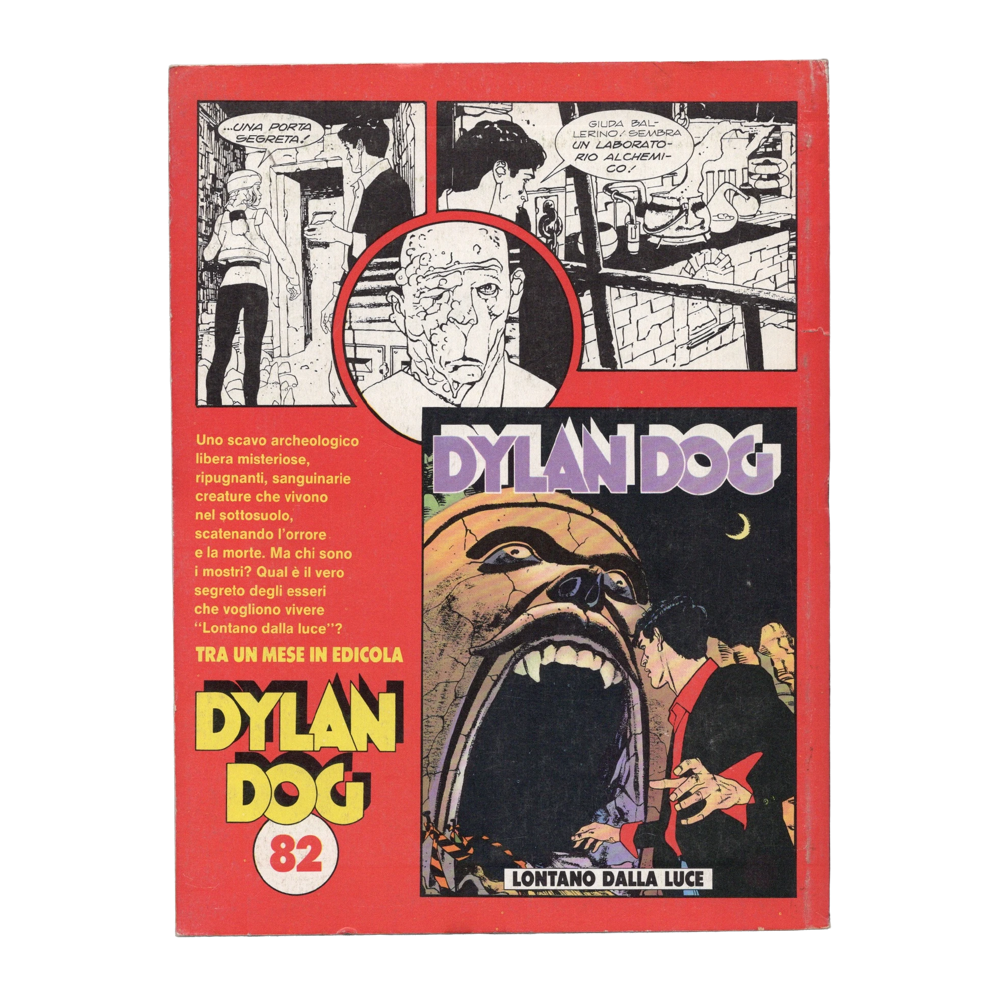 Dylan Dog #81 Johnny Freak (1993) – Signed by Tiziano Sclavi - Image 4