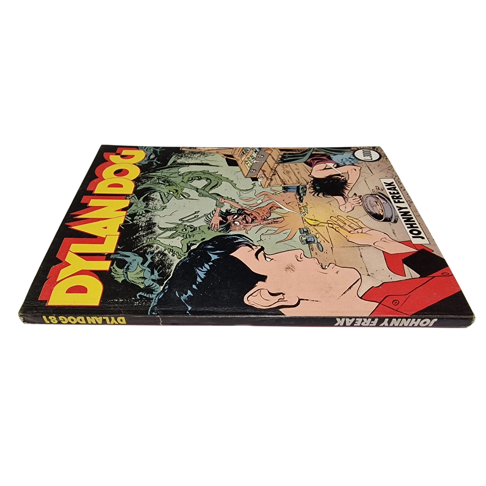 Dylan Dog #81 Johnny Freak (1993) – Signed by Tiziano Sclavi - Image 3