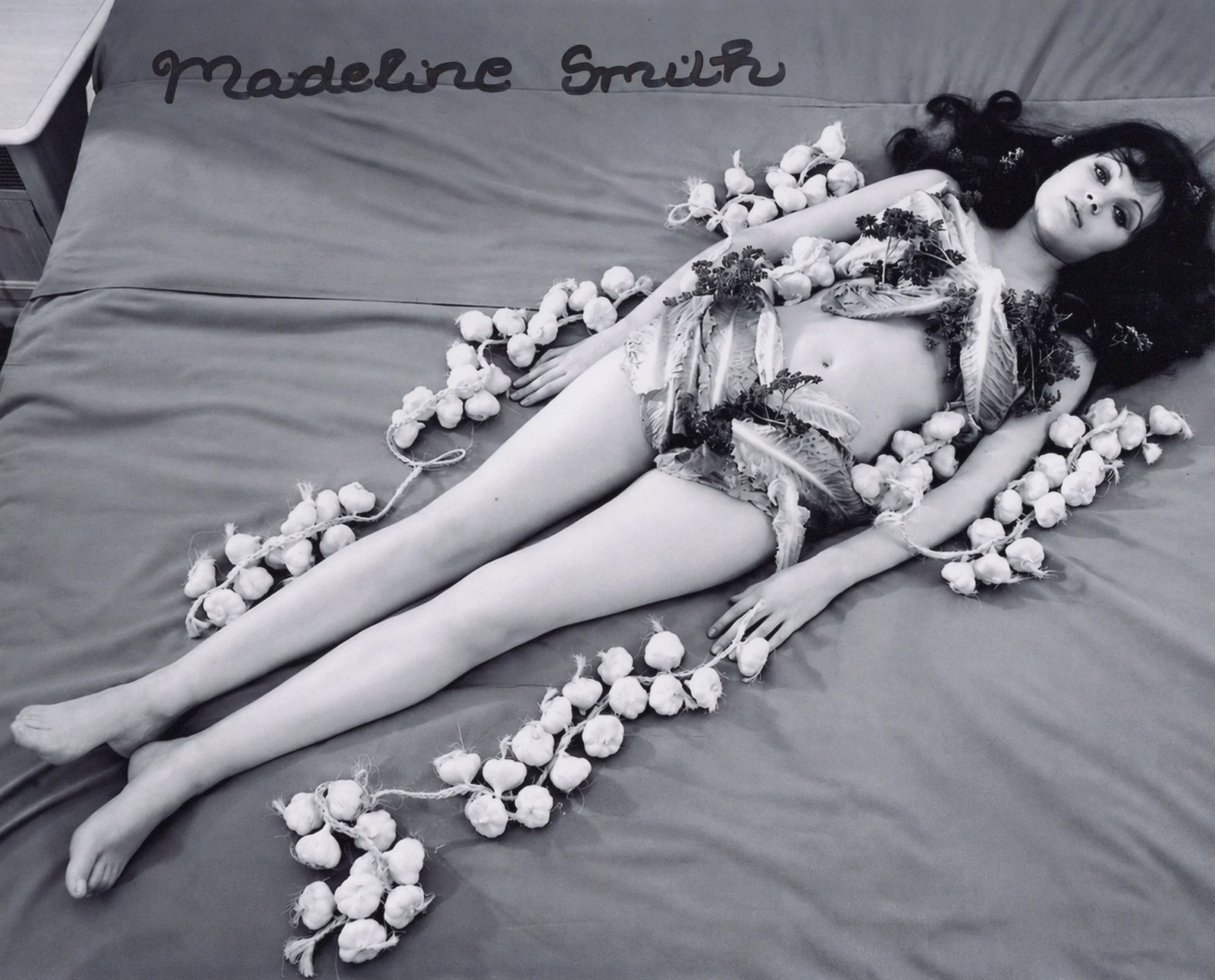 Madeline Smith Signed Sexy Photo – The Love Ban (1973) Miss Partridge