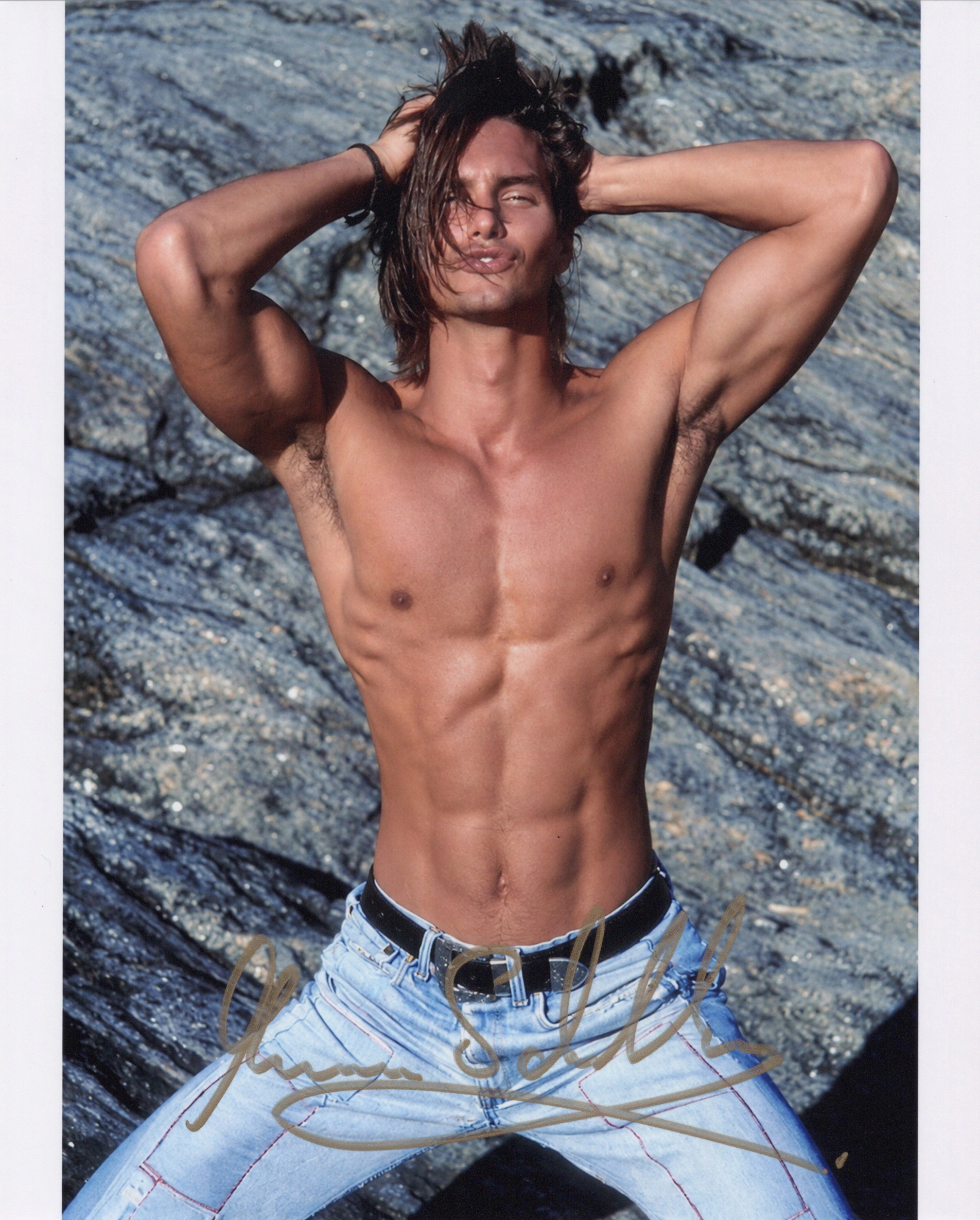 Marcus Schenkenberg โ Signed Photo โ Sexy Summer Body