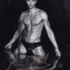 Marcus Schenkenberg – Signed Photo – Sexy Fishnet Fashion
