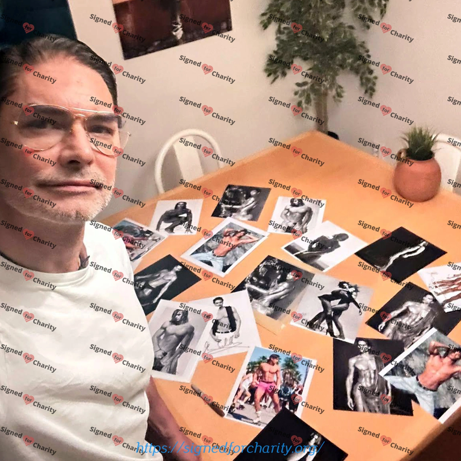 Marcus Schenkenberg โ Signed Photo โ Shirtless & Wild - Image 2