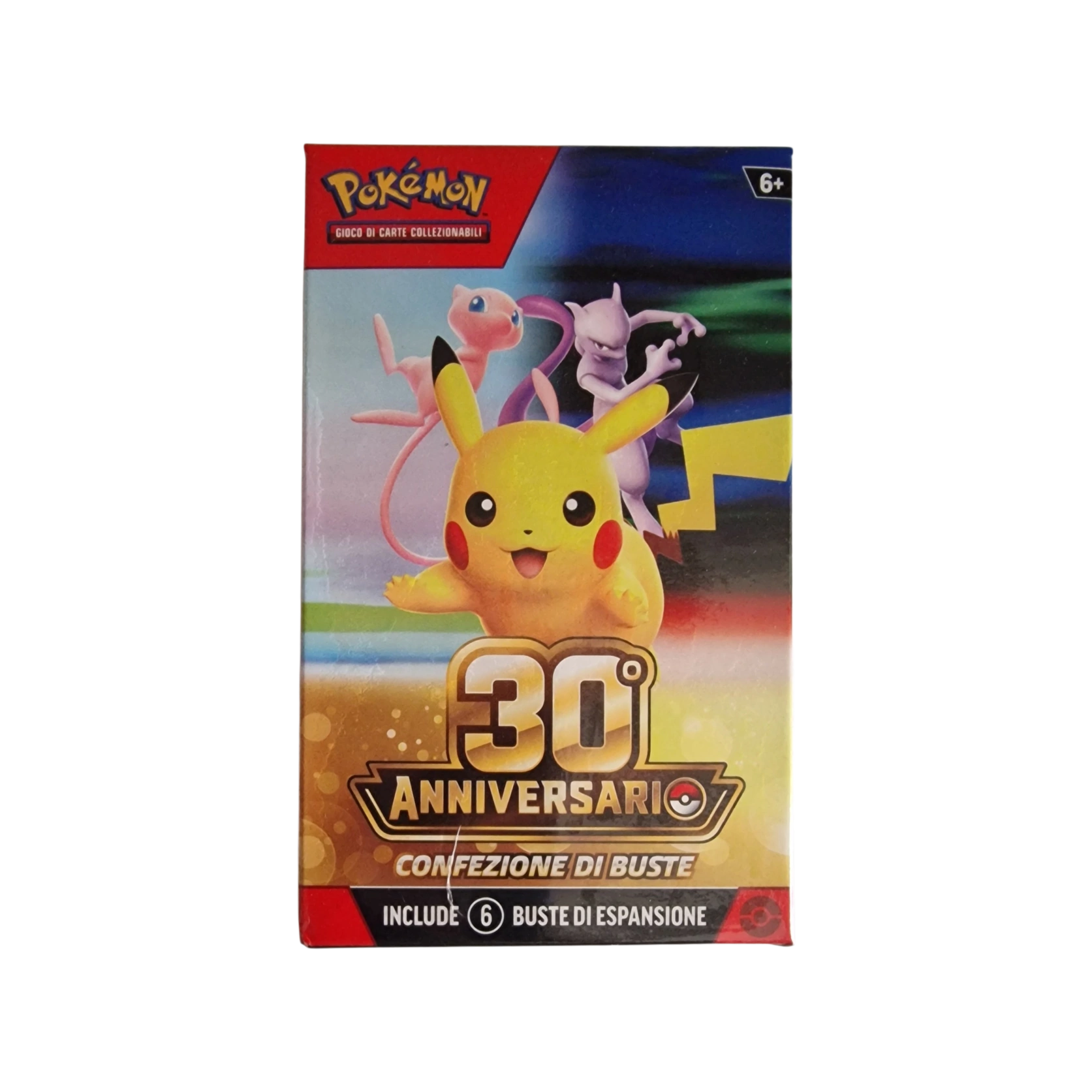 Pokémon TCG 30th Anniversary 6 Booster Packs – Italian Edition – Official Sealed Bundle - Image 7