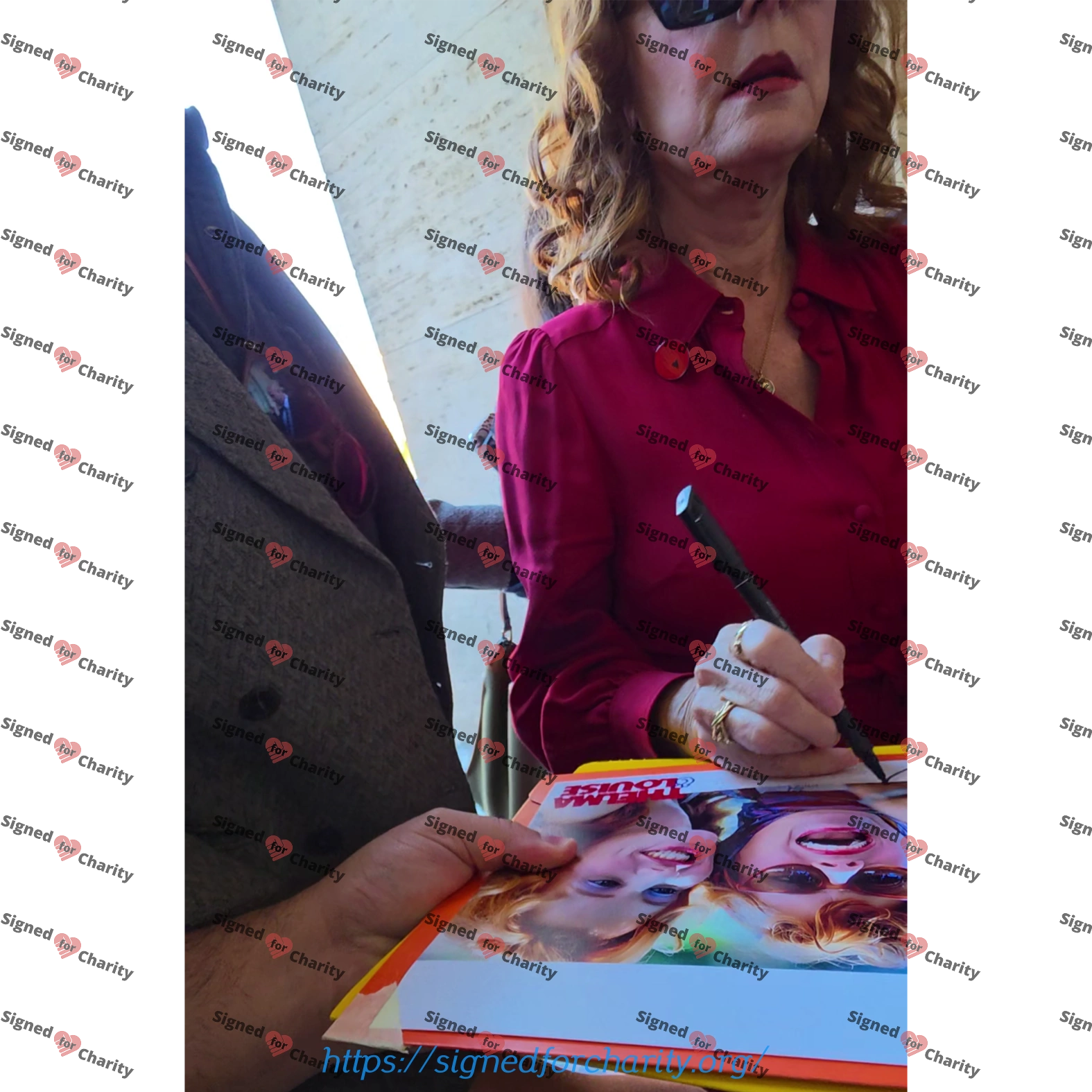 Susan Sarandon โ Thelma & Louise (1991) โ Authentic Hand-Signed Movie Photo - Image 2